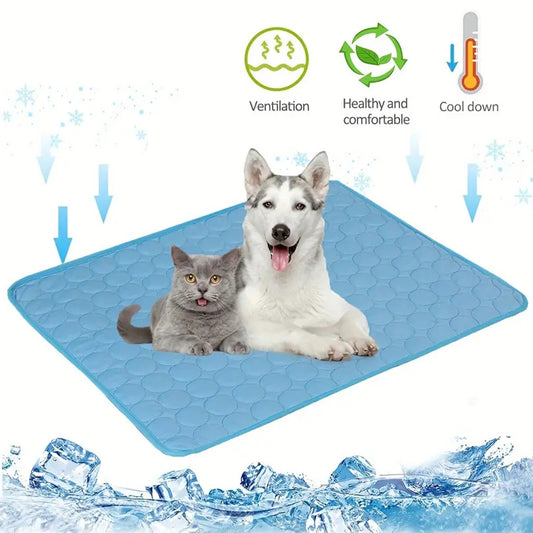 Dog/Cat Cooling Mat Summer Pets Cold Bed Extra Large For Small Big Dogs Pet Accessories Cat Durable Blanket Sofa Cat Ice Pad Blanket Pet Products