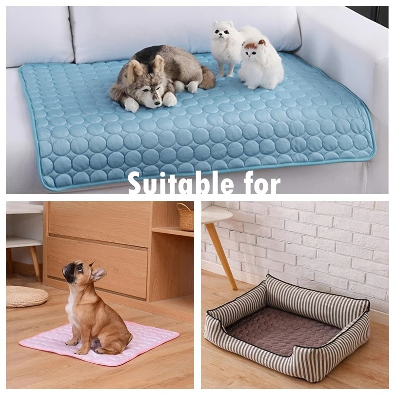 Dog/Cat Cooling Mat Summer Pets Cold Bed Extra Large For Small Big Dogs Pet Accessories Cat Durable Blanket Sofa Cat Ice Pad Blanket Pet Products