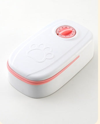 Automatic Timed Pet Feeder Smart Food Dispenser For Cats Dogs Timer Stainless Steel Bowl Auto Dog Cat Pet Feeding Pets Supplies
